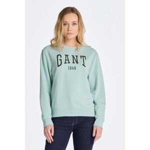 MIKINA GANT REL LOGO C-NECK SWEAT modrá XXL