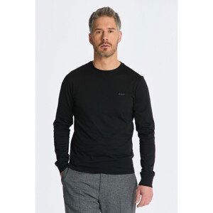 TRIČKO GANT SLIM MERC JERSEY LS T-SHIRT černá XXS