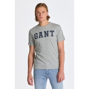 TRIČKO GANT MD. GANT SS T-SHIRT šedá XXXL