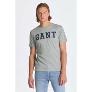 TRIČKO GANT MD. GANT SS T-SHIRT šedá 5XL