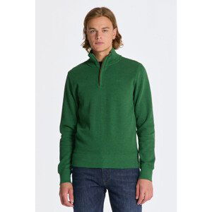 MIKINA GANT SACKER RIB HALF ZIP zelená 4XL