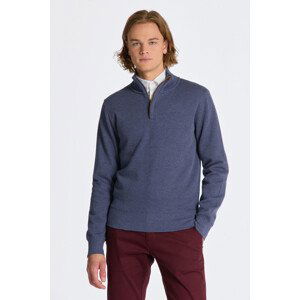 MIKINA GANT SACKER RIB HALF ZIP modrá M