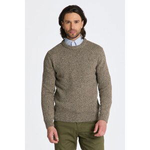 SVETR GANT WOOL NEPS C-NECK šedá S