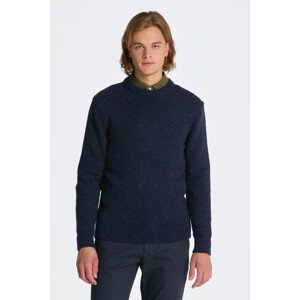 SVETR GANT WOOL NEPS C-NECK modrá S