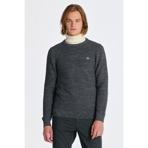 SVETR GANT 2TONE LINKS-LINKS C-NECK šedá M