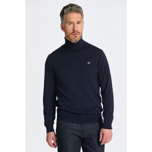 ROLÁK GANT CTN/WO ROLLNECK modrá L