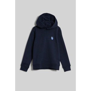 MIKINA GANT ALPINE BADGE HOODIE modrá 146/152