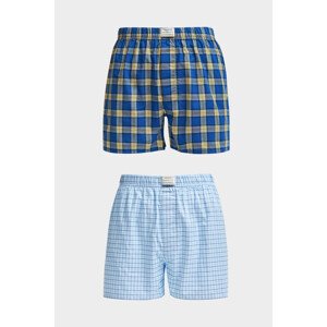 SPODNÍ PRÁDLO GANT BOXER SHORTS 2-PACK modrá XL