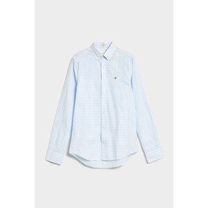 KOŠILE GANT SLIM POPLIN GINGHAM SHIRT modrá XL