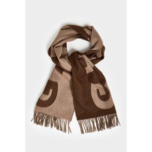 ŠÁLA GANT GRAPHIC JACQUARD WOVEN SCARF hnědá None