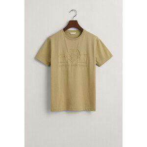 TRIČKO GANT TONAL SHIELD T-SHIRT zelená 146/152