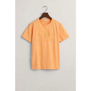 TRIČKO GANT TONAL SHIELD T-SHIRT oranžová 134/140