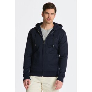 MIKINA GANT REG TONAL SHIELD FULL ZIP HOODIE modrá 4XL