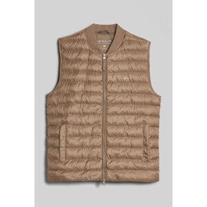 VESTA GANT LIGHT PADDED BOMBER VEST hnědá XXXL