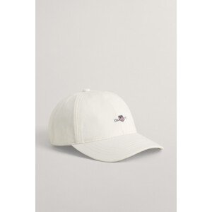 KŠILTOVKA GANT SHIELD COTTON TWILL CAP bílá S/M