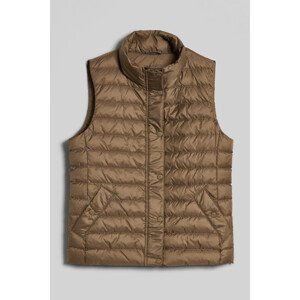 VESTA GANT LIGHT DOWN VEST hnědá XS