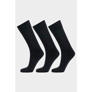 PONOŽKY 3-PACK GANT SOFT COTTON SOCKS 3-PACK černá 40/42