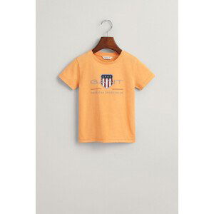 TRIČKO GANT ARCHIVE SHIELD SS T-SHIRT oranžová 122/128