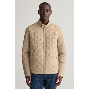 BUNDA GANT QUILTED WINDCHEATER hnědá M