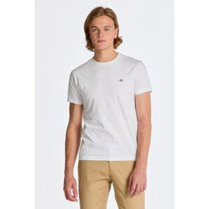 TRIČKO GANT SLIM SHIELD SS T-SHIRT bílá L