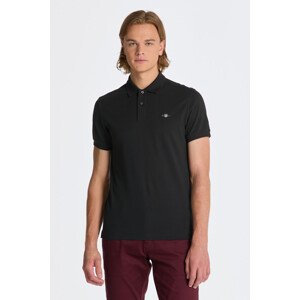 POLOKOŠILE GANT SLIM SHIELD SS PIQUE POLO černá 4XL