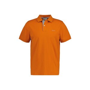 POLOKOŠILE GANT REG CONTRAST PIQUE SS RUGGER oranžová XS