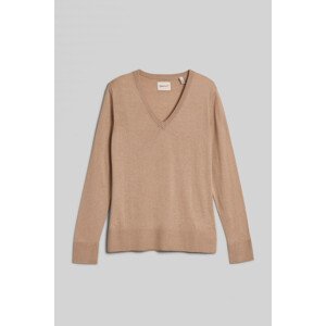 SVETR GANT FINE KNIT V-NECK žlutá S