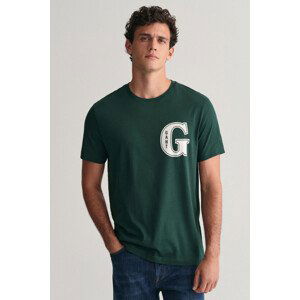 TRIČKO GANT G GRAPHIC T-SHIRT zelená XS