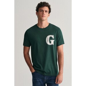 TRIČKO GANT G GRAPHIC T-SHIRT zelená 4XL