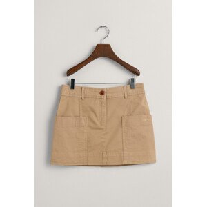 SUKNĚ GANT MINI CHINO SKIRT hnědá 176