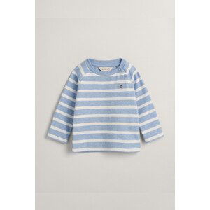 TRIČKO GANT STRIPED LS RAGLAN TOP modrá 74