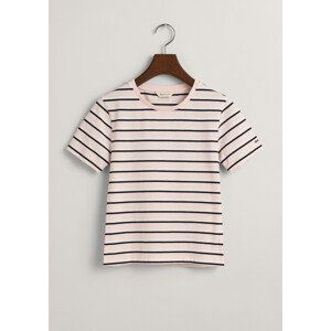 TRIČKO GANT STRIPED T-SHIRT růžová 134/140