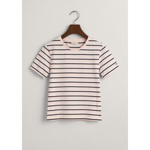 TRIČKO GANT STRIPED T-SHIRT růžová 146/152