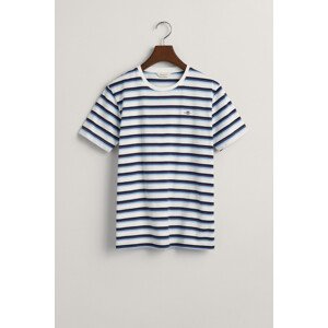 TRIČKO GANT STRIPED SHIELD T-SHIRT bílá 158/164