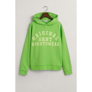 MIKINA GANT ORIGINAL SPORTSWEAR SWEAT HOODIE zelená 158/164