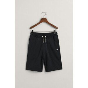 TEPLÁKOVÉ ŠORTKY GANT SHIELD SWEAT SHORTS černá 146/152