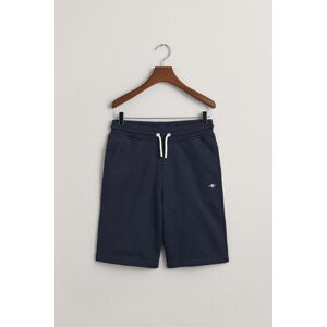 TEPLÁKOVÉ ŠORTKY GANT SHIELD SWEAT SHORTS modrá 134/140