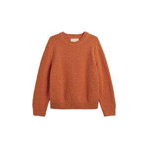 SVETR GANT RELAXED PLAIN BOUCLE C-NECK oranžová XS