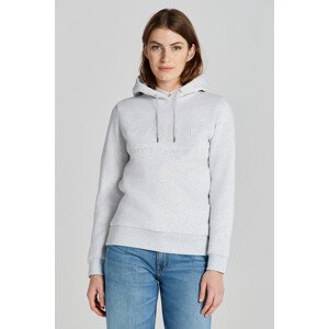 MIKINA GANT REG TONAL SHIELD HOODIE šedá S