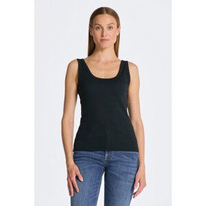 TOP GANT SLIM RIBBED TANK TOP černá XXL