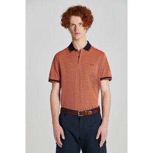 POLOKOŠILE GANT 4-COL OXFORD SS PIQUE oranžová 4XL