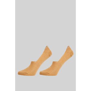 PONOŽKY GANT INVISIBLE SOCKS 2-PACK hnědá 40/42