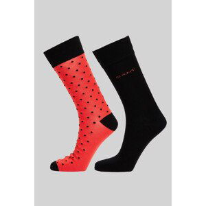 PONOŽKY GANT DOT AND SOLID SOCKS 2-PACK růžová 40/42