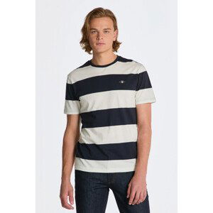 TRIČKO GANT BAR STRIPE SS T-SHIRT bílá M