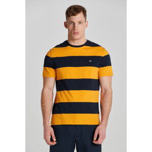 TRIČKO GANT BAR STRIPE SS T-SHIRT žlutá M