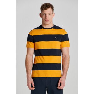 TRIČKO GANT BAR STRIPE SS T-SHIRT žlutá L