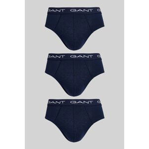 SPODNÍ PRÁDLO GANT BRIEF 3-PACK modrá M