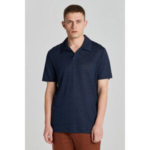 POLOKOŠILE GANT LINEN SS POLO modrá M