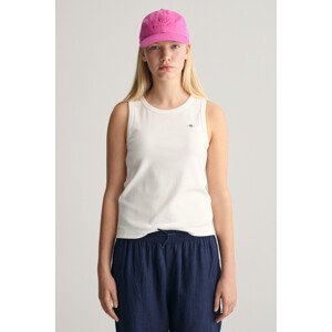 TRIČKO GANT SHIELD TANK TOP WHITE