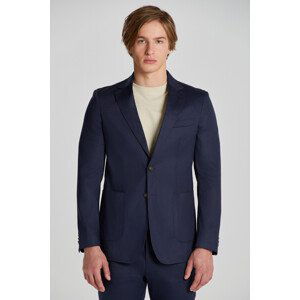 SAKO GANT SLIM COTTON LINEN SUIT BLAZER modrá 46